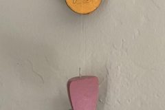 Multi-color Shapes, found object, 